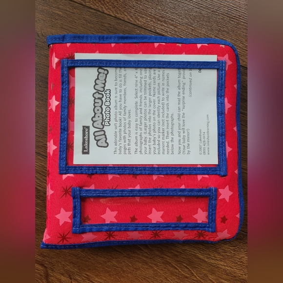 NEW Lakeshore All About Me! Soft Photo Book - Picture 1 of 9